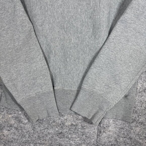 Abercrombie & Fitch Men's Y2K Light Gray High Neck Zip Up Jacket Size XL - Picture 12 of 16